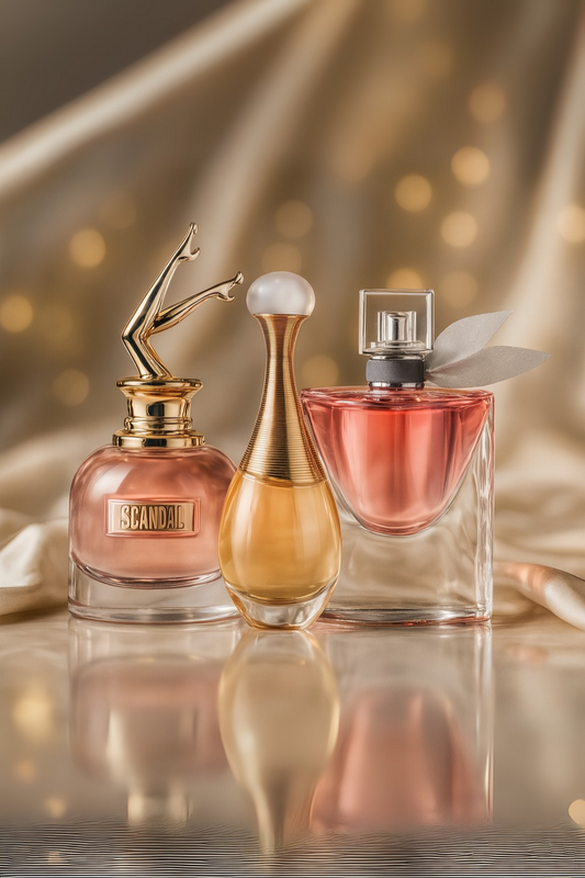 Sada 3 parfumov: SCANDAL, J'ADORE, LA VIE EST BELLE – 100 ml